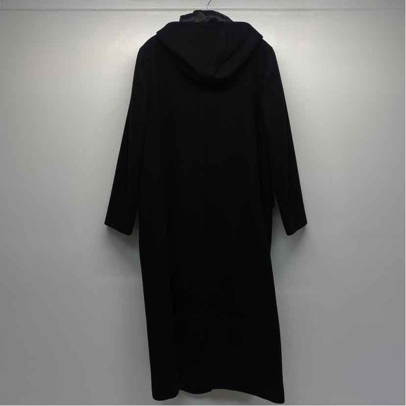 Eddie Bauer Women's Size L Black Solid Maxi Coat