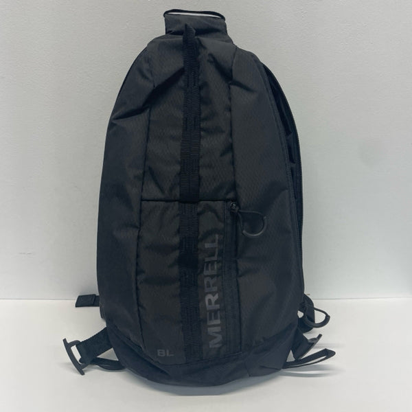 Merrell Black Nylon Solid Sling Bag Backpack