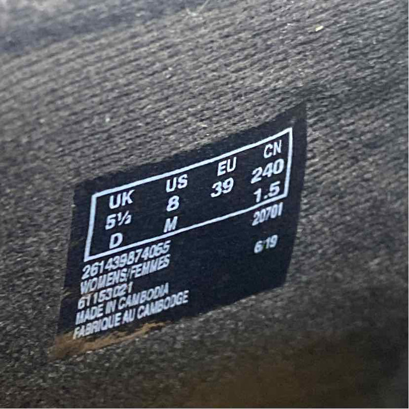 Collection Clark Size 8 Women's Black Solid Zip Up Booties