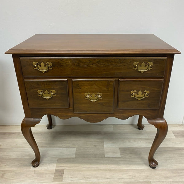 Ethan Allen Bronze Wood Table