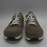 Xelero Size 39-8.5 Women's Taupe Cut Out Lace Up Sneakers