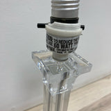 Table Top Clear Acrylic Lamp