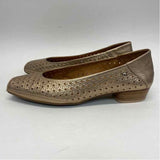 Pikolinos Size 41- 10 Women's Gold Shimmer Slip On Shoes