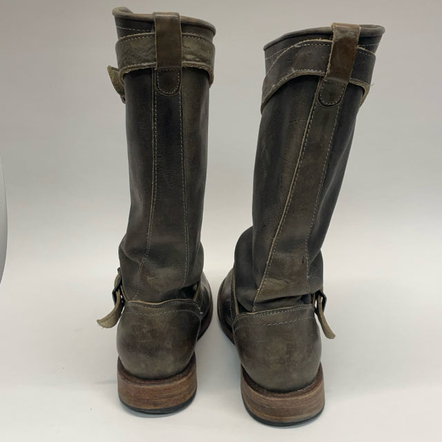 Sutro Size 6.5 Women's Brown Distressed Western Boots