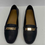 Coach Size 9 Women's Black Pebbled Loafer Flats