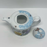 Rosanna White-Multicolor Ceramic Teapot