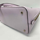 Kate Spade Lilac Solid Leather Satchel Handbag