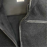 7 Diamonds Women's Size XXL Black Solid Zip Up Vest