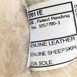 Ugg Size 8 Women's Brown Embroidered Slippers