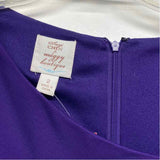 Suzi Chin Maggy Boutique Size 2-XS Women's Purple Solid Sheath Dress
