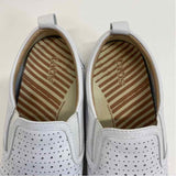 Taos Size 8 Women's White Cut Out Slip On Shoes