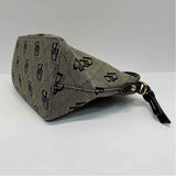 Dooney & Bourke Black Fabric Signature Satchel Handbag