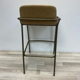 Tan Leather Stool