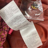 Numph Women's Size L Purple-Pink Floral Puffer Coat