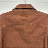 Zara Women's Size S Rust Solid Button Up Jacket