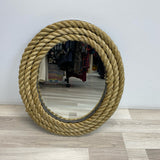 Natural Mirror - Rope Lines Around The Frame