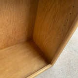 Double Adjustable shelf Wood Bookshelf