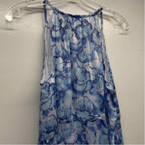 Tommy Bahama Size XS Women's Blue-Multi Pattern Maxi Dress