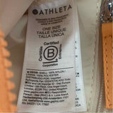 Athleta Orange Nylon Solid Crossbody Handbag
