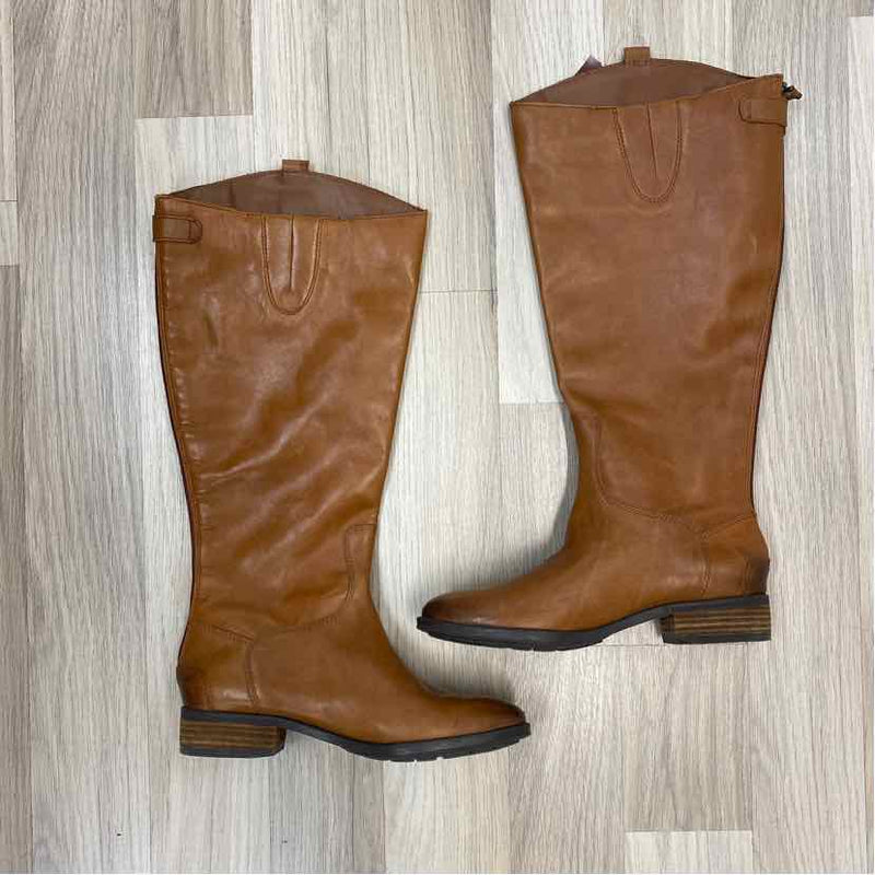 Sam Edelman Size 7.5 Women's Brown Solid Tall Boots