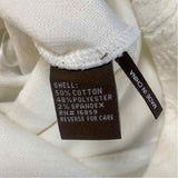 J.McLaughlin Size L-10 Women's Off White Brocade Pull On Skirt