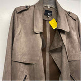 Kut Women's Size L Taupe Solid Moto Jacket