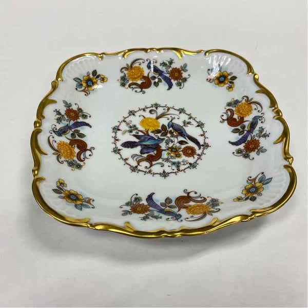 Royal Porzellan Bavaria KPM White-Multicolor Porcelain Dish