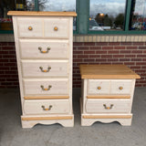Kathy Ireland Beige Wood Dressers/Chest