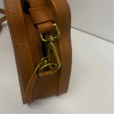 Madewell Caramel Solid Leather Crossbody Crossbody