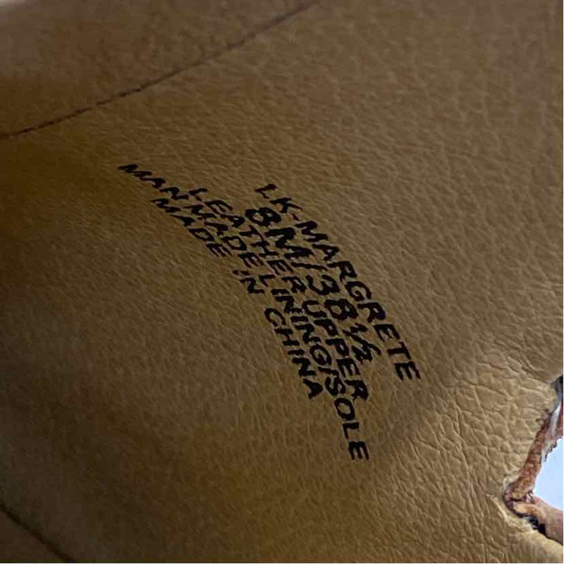 Lucky Brand Size 8 Women's Tan Solid Mules Shoes