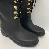 Tory Burch Size 8 Women's Black Solid Rain Boots