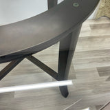 Crate and Barrel Ebony Wood Table