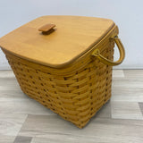 Longaberger Natural Woven Basket
