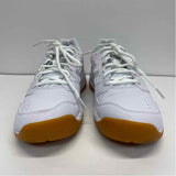Asics Size 8.5 Women's White Solid Lace Up Sneakers