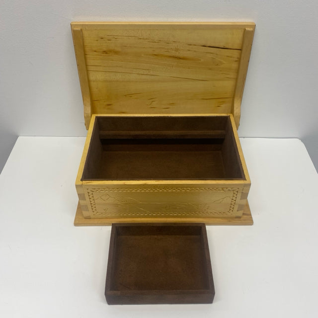 Handmade Natural Wood Box