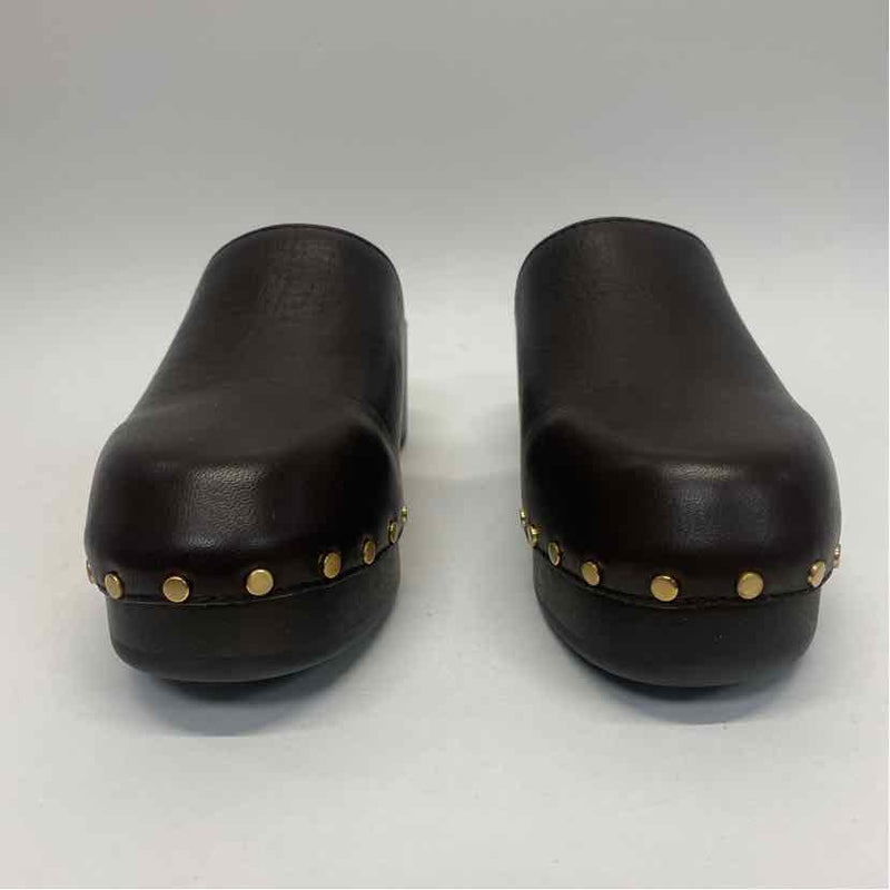 Rag & Bone Size 37-6.5 Women's Chocolate Solid Mules Shoes