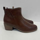 Naturalizer Soul Size 8.5 Women's Cappucino Solid Ankle Booties