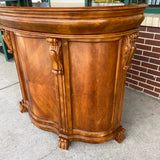 Brown Wood Bar Table