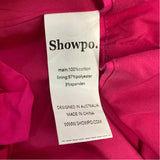 Showpo Size 4- M Women's Fuschia Solid Set Dress