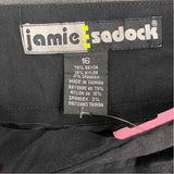 Jamie Sadock Size 16 Women's Black Solid Pull On Cargo Pants