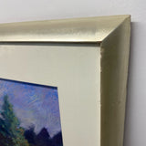 Pastel Painting " Campway" Signed by Pat Walls
