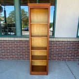 Brown Solid Wood Bookcase