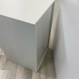 White Cabinet with 4 drawers