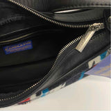 Pendleton Black-Multicolor Pattern Shoulder Handbag