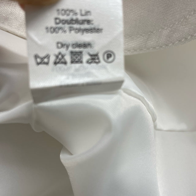 J.Crew Women's Size 00 White Solid Blazer Jacket