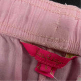 Lilly Pulitzer Size S-4 Women's Pink Solid Pull On Pants