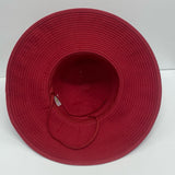 Wallaroo Solid Red Fabric Hat