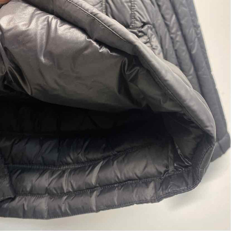 Michael Michael Kors Women's Size Xl Black Solid Puffer Coat