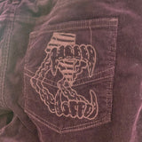 Zadig & Voltaire Size 0 Women's Purple Solid Jeans