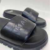 Marc Jacobs Size 38-7.5 Women's Black Solid Slide Sandals